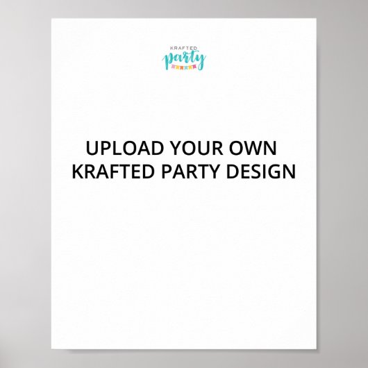 KRAIFE-Party DIY 8x10-Zeichen Poster (Vorne)