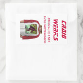 KRAIGWERKS RECHTECKIGER AUFKLEBER (Tasche)