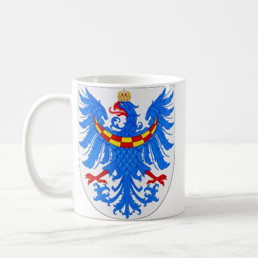 Krainer Wappen Kaffeetasse (Links)