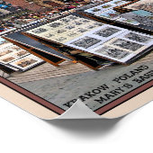 Krakau - Basilica St. Marys Poster (Ecke)