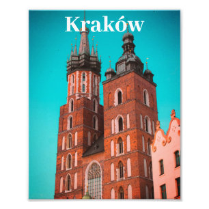 Krakau Europa Polen Polska Altstadt Fotodruck