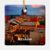 Krakau Europe Polen Altstadt Polens Keramikornament (Vorderseite)