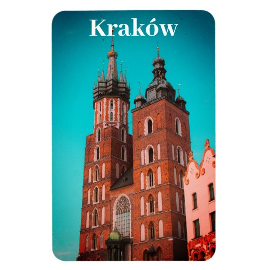 Krakau Europe Polen Altstadt Polens Magnet (Vertikal)
