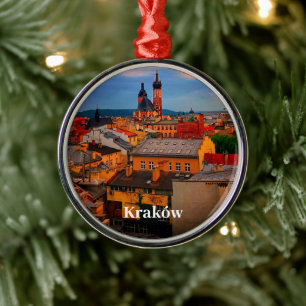 Krakau Europe Polen Altstadt Polens Ornament Aus Metall