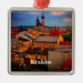 Krakau Europe Polen Altstadt Polens Ornament Aus Metall (Vorne)