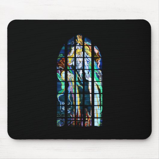 Krakau-Kirche von St- FrancisBuntglas Mousepad (Vorne)
