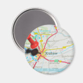 Krakau, Krakau, Krakau, Polen Magnet (Vorderseite/Rückseite)