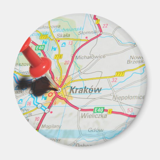 Krakau, Krakau, Krakau, Polen Magnet (Vorne)