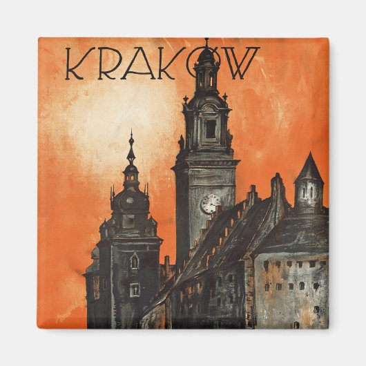 Krakau Magnet (Vorne)