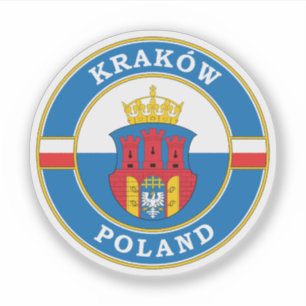 Krakau Polarkreis-Emblem Aufkleber