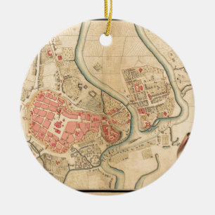 Krakau Polen 1755 Keramikornament