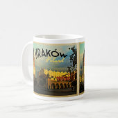 Krakau Polen Kaffeetasse (Vorderseite Links)