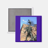 Krakau, Polen Magnet (Vorderseite/Rückseite)