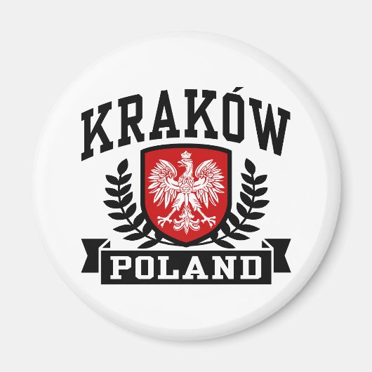 Krakau Polen Magnet (Vorne)