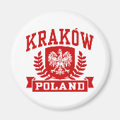 Krakau Polen Magnet (Vorne)