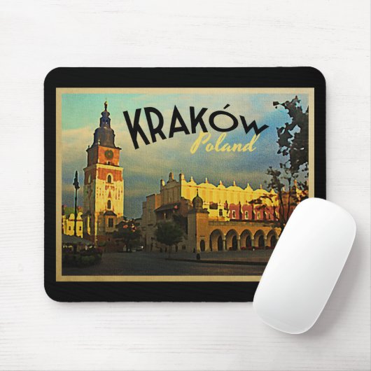 Krakau Polen Mousepad (Mit Mouse)