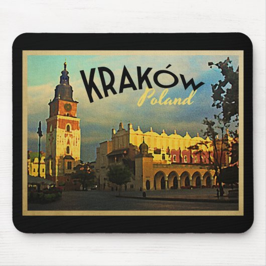 Krakau Polen Mousepad (Vorne)