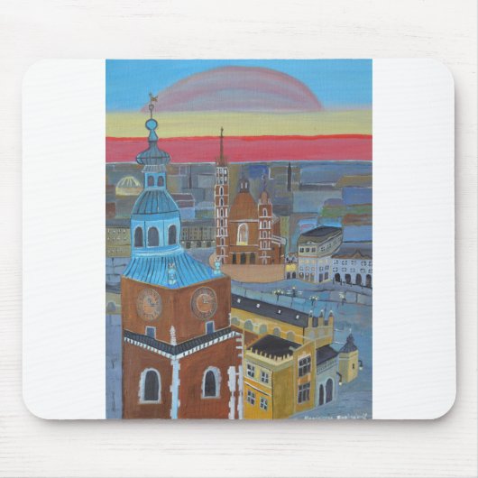 Krakau Polen Mousepad (Vorne)