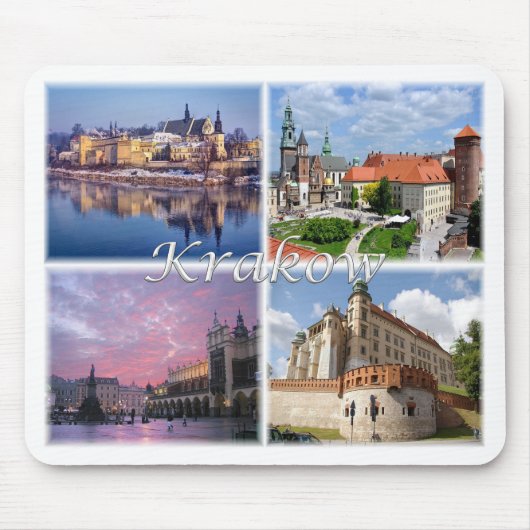 Krakau Polen Mousepad (Vorne)