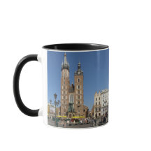 Krakau Polen Panorama-Tasse