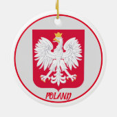 Krakau Polen Panorama Weihnachtsschmuck (Hinten)