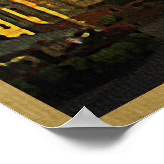 Krakau Polen Poster (Ecke)