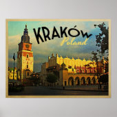 Krakau Polen Poster (Vorne)