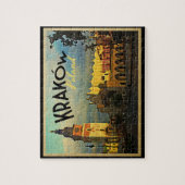 Krakau Polen Puzzle (Vertikal)