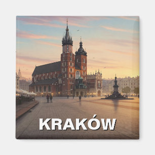 Krakau Polen Reisen Magnet