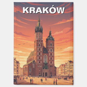 Krakau Polen Reisen Magnet