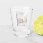 Krakau, Polen Schnapsglas (Rückseite)