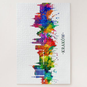 Krakau Polen Skyline Puzzle