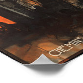 Krakau Polen - Vintages Polnisches Reiseplakat Poster (Ecke)