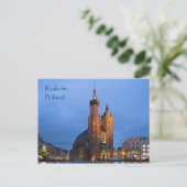 Krakau Polnische Basilika Postkarte (Stehend Vorderseite)