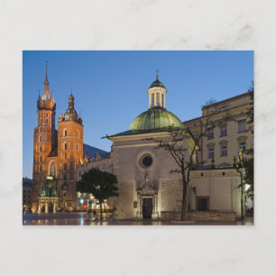 Krakau Polnische Basilika Postkarte
