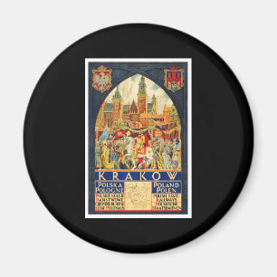 Krakau Polska Pologne Magnet