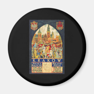 Krakau Polska Pologne Polen Magnet