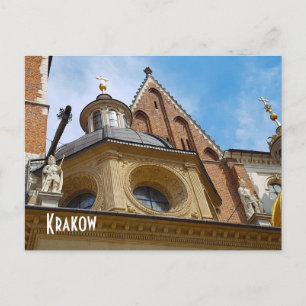 Krakau, Schloss Wawel, Kathedrale, Europa, Polen Postkarte