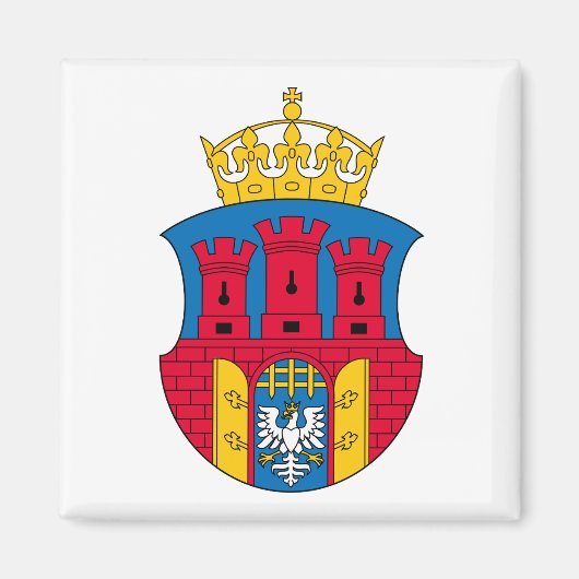 Krakau-Wappen-Magnet Magnet (Vorne)