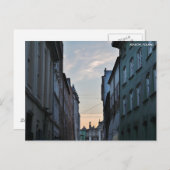Krakauer Altstadt mit Stadttext Postkarte (Vorne/Hinten)
