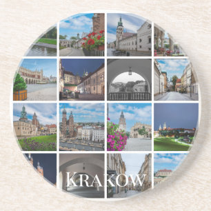 Krakauer Altstadtlandschaften, Polen Getränkeuntersetzer