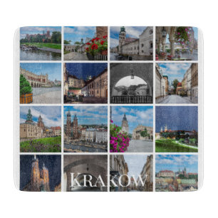 Krakauer Altstadtlandschaften, Polen Schneidebrett