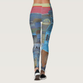 Krakauer Baumwolle Leggings (Rückseite)