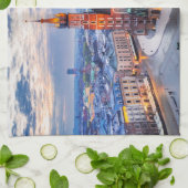 Krakauer Nacht in Polen Geschirrtuch (Gefaltet)