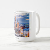 Krakauer Nacht in Polen Kaffeetasse (VorderseiteRechts)