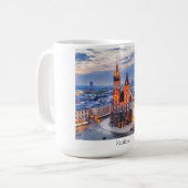 Krakauer Nacht in Polen Kaffeetasse (Vorderseite Links)