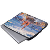 Krakauer Nacht in Polen Laptopschutzhülle (Vorne Knopf)