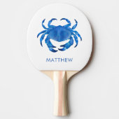 Krakauer Ozean Blau Tischtennis Schläger (Vorderseite)