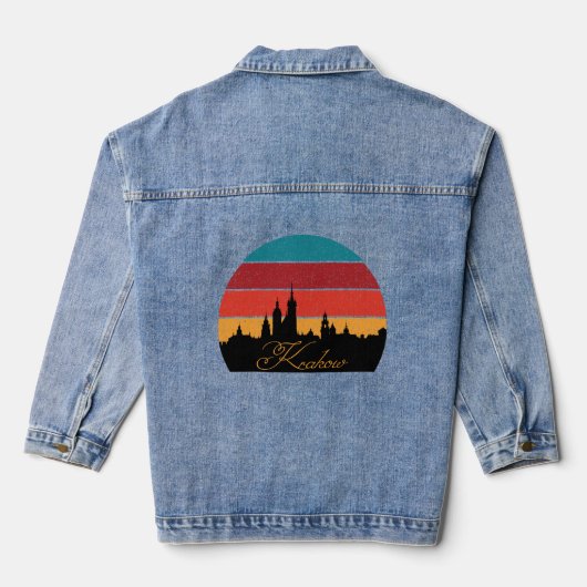 Krakauer Silhouette Jeansjacke (Rückseite)