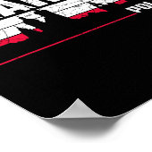 Krakauer Skyline Polen Poster (Ecke)